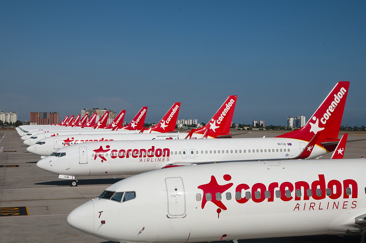 Bagaż podręczny Corendon Airlines limit